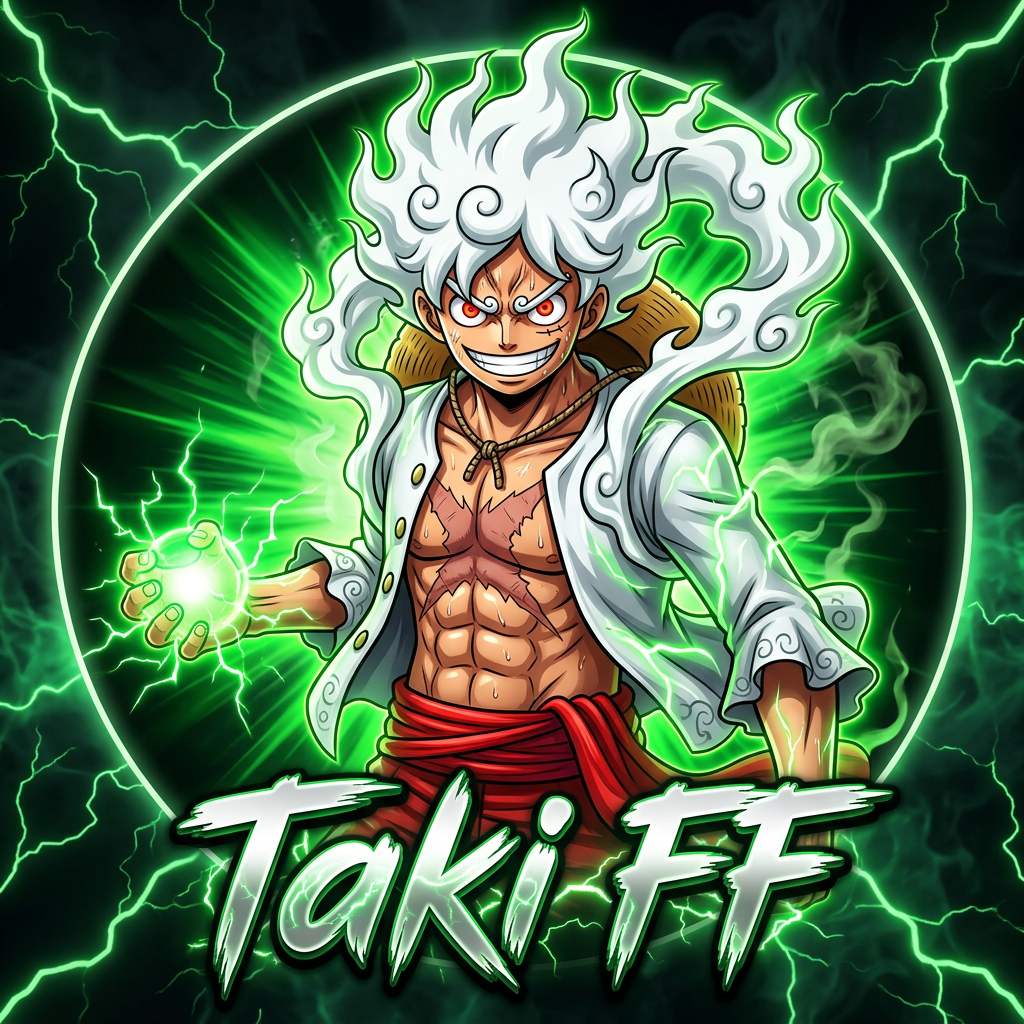 Toxic Green FF Logo Template - Biohazard Theme